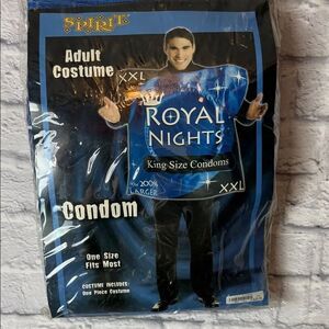 Spirit Royal Nights Adult Costume NWT